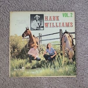 Hank Williams Tribute Vinyl Record Vol. 2